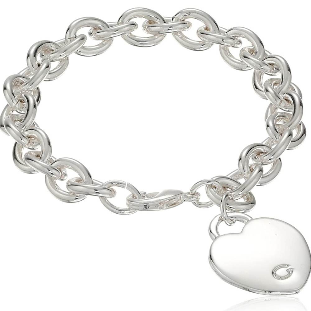Guess Heart Link Bracelet